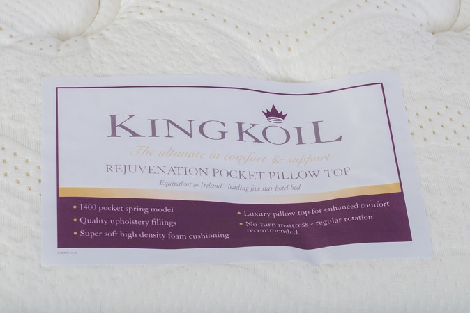 King Koil Spinal Revive Super King 6' Mattress