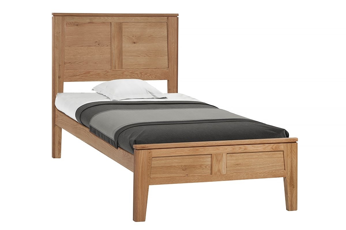 Valencia Oak Single 3' Bed Frame