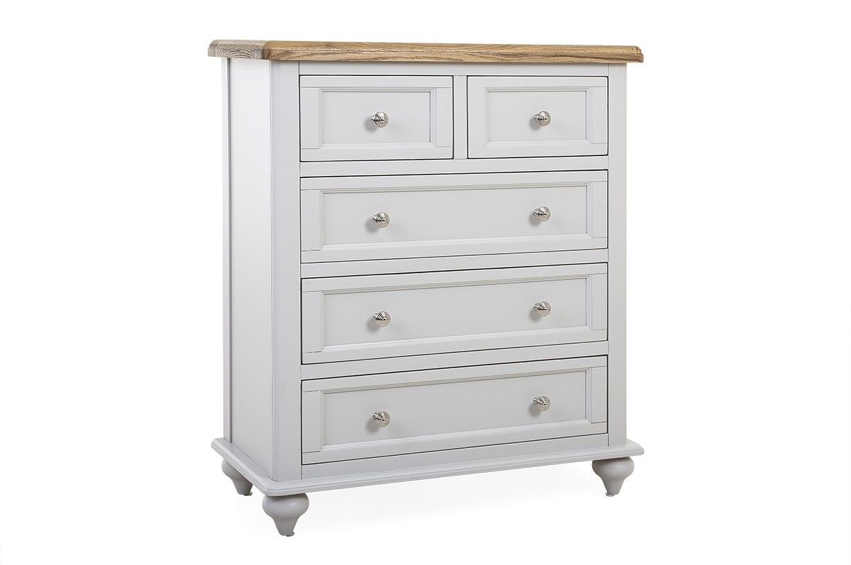 Discovery Grey 5 Drawer Chest