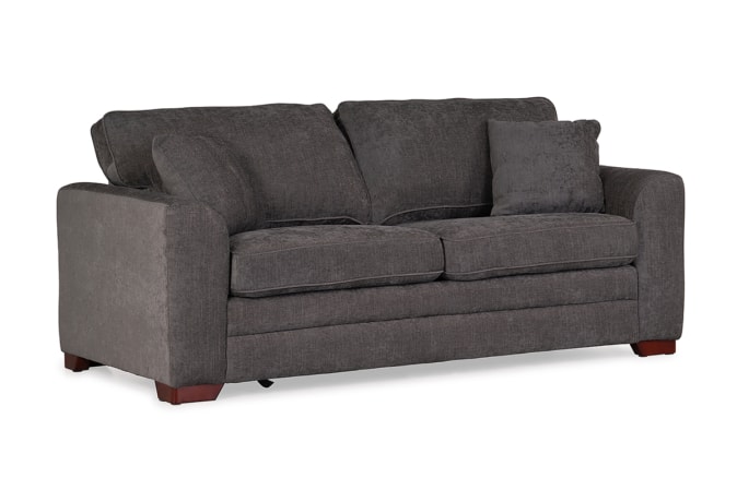 Bernardo Darwin Charcoal Fabric 2 Seater Sofa Bed