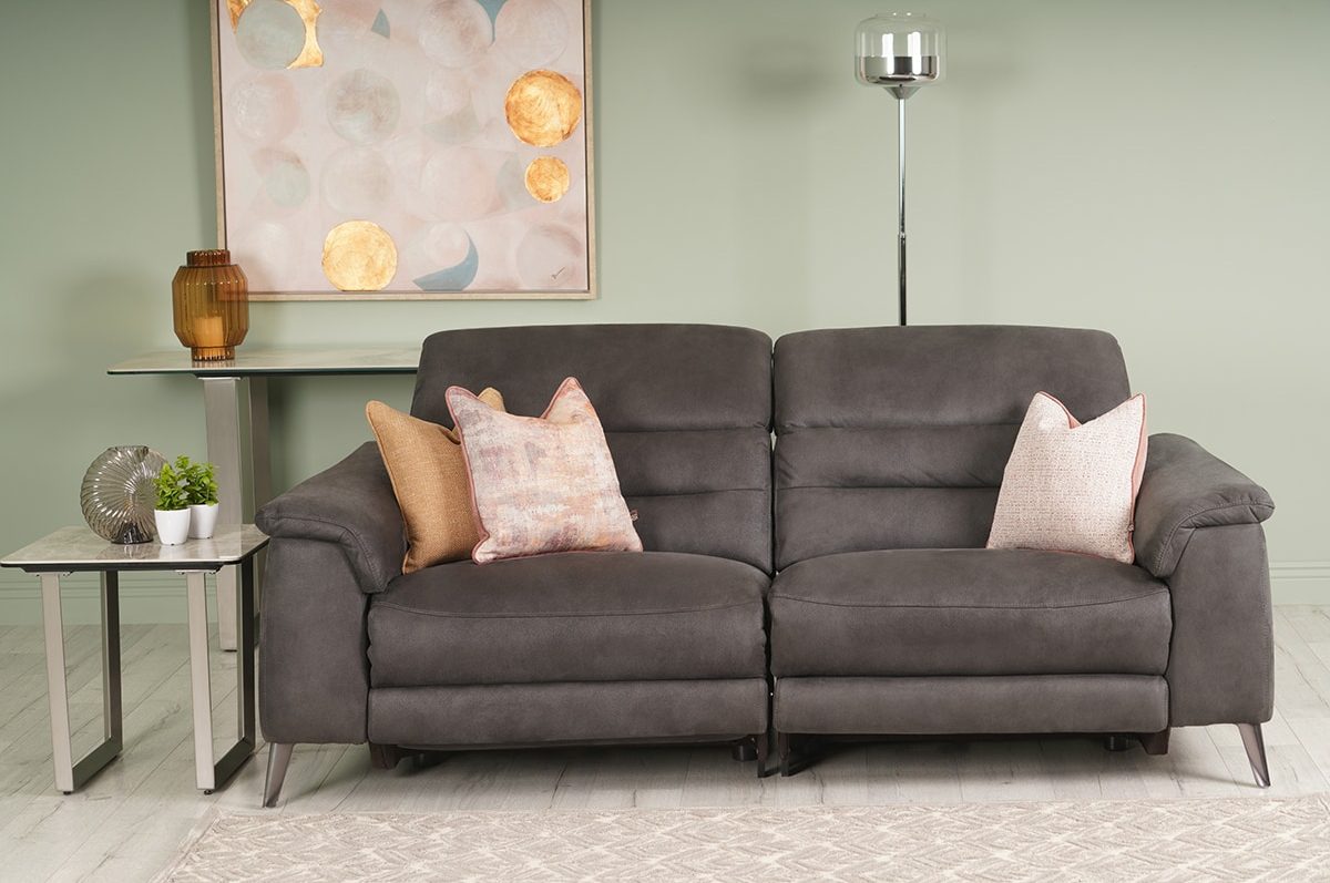 Fabric Recliner Sofa Scs Baci Living Room