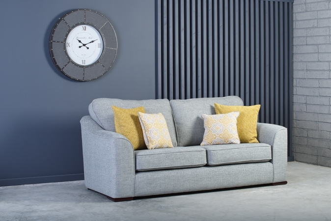 Newport Grey Fabric Sofa