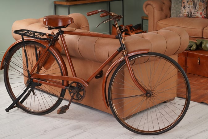 Vintage Brown Bicycle