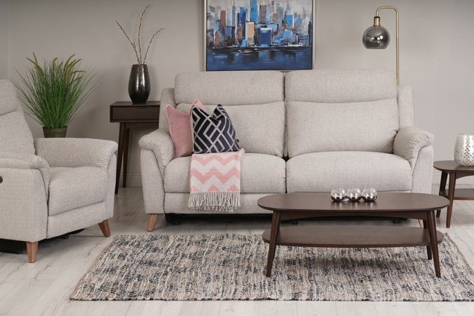 Fontella Grey Fabric Sofa