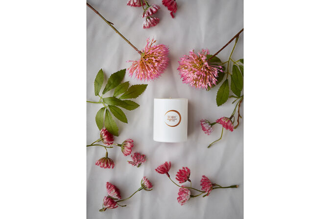 Pink Vetiver Blossom Travel Candle