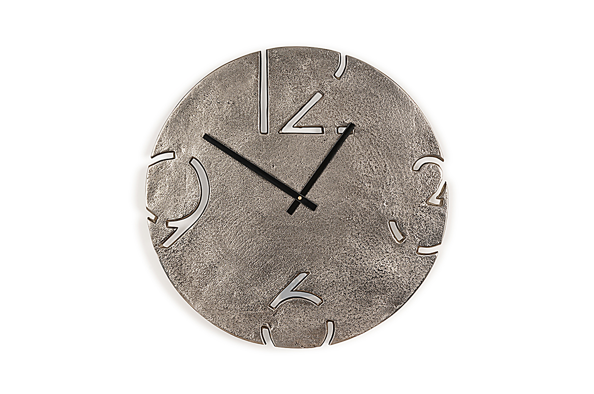 Silver Clock Medium