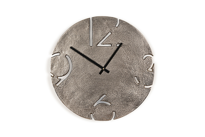 Silver Clock Medium