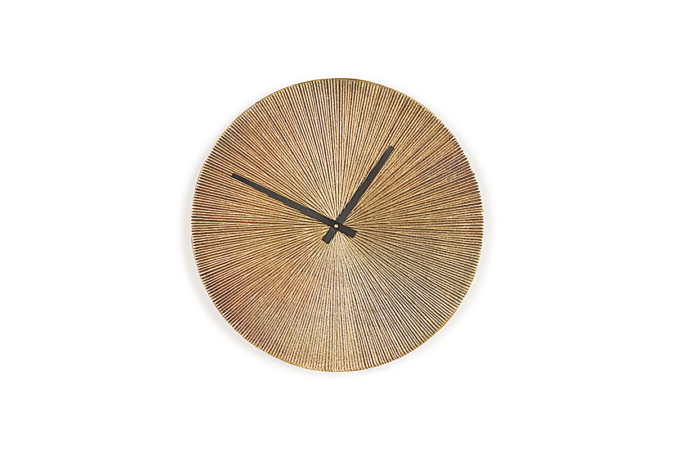 Cast Brass Clock 38cm