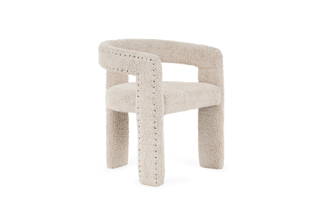 Upholstered Cream Chair